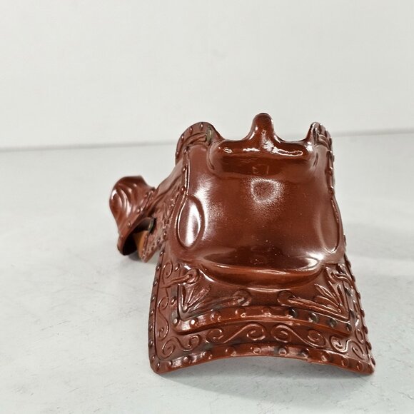 Breyer Western Horse Brown Plastic Saddle w/ Vinyl Cinch Snap Saddle ONLY - Picture 5 of 8